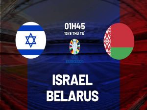 Nhận định kèo Tài Xỉu Israel vs Belarus (1h45 ngày 13/9)